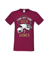 Мъжка Геймърска Тениска Gamer Geek Gamer