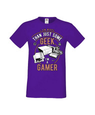 Мъжка Геймърска Тениска Gamer Geek Gamer