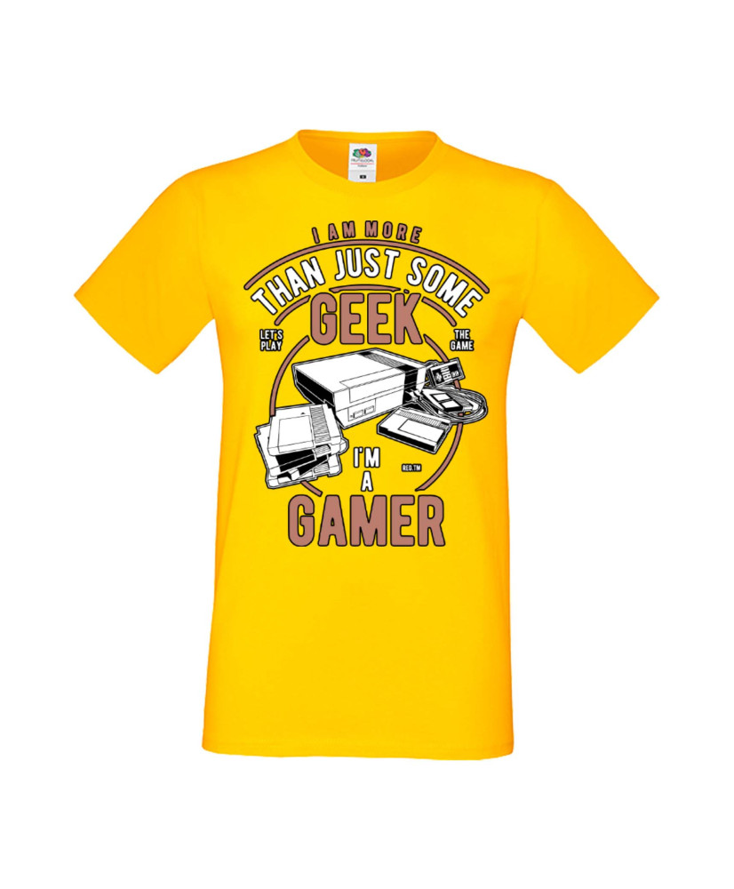 Мъжка Геймърска Тениска Gamer Geek Gamer