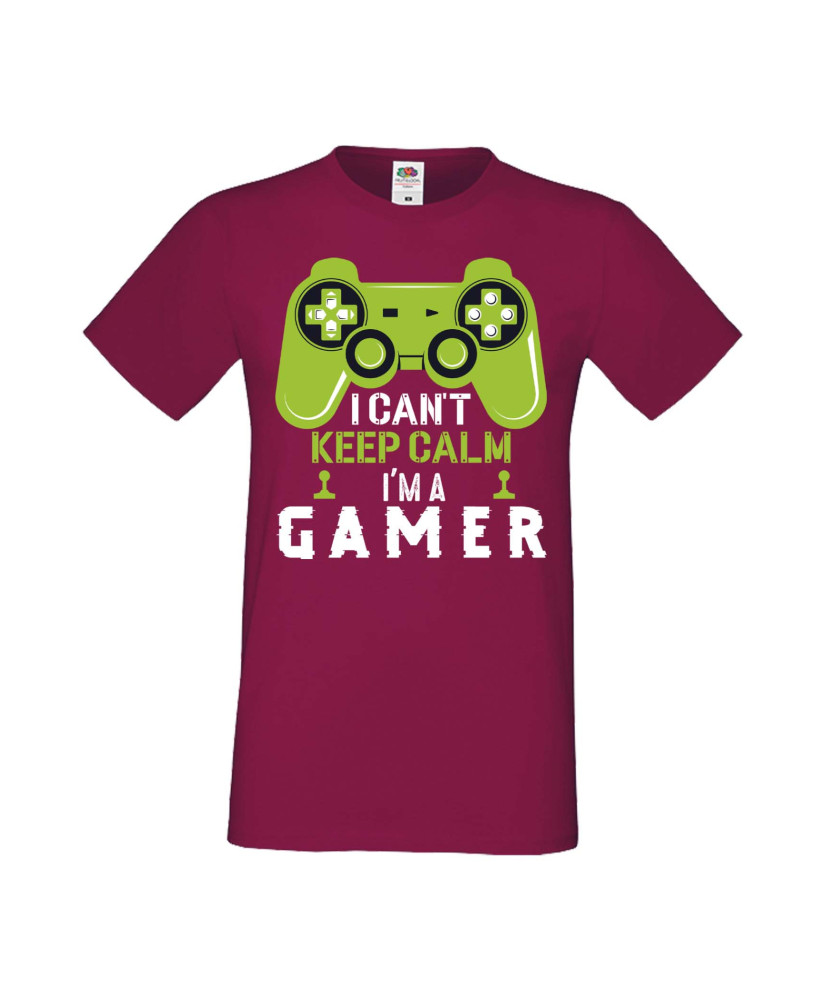 Мъжка Геймърска Тениска Gamer I Can'T Keep Calm I'M A Gamer Мъжка Геймърска Тениска Gamer I Can'T Keep Calm I'M A Gamer