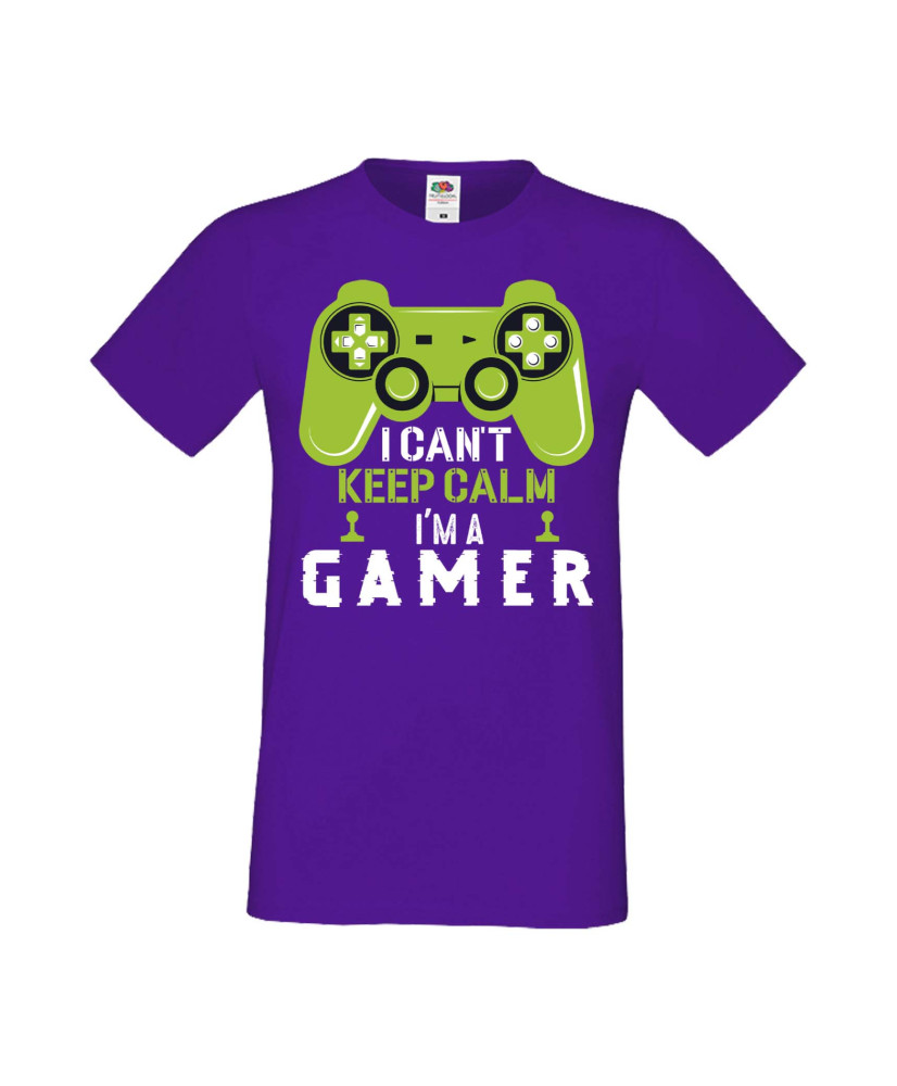 Мъжка Геймърска Тениска Gamer I Can'T Keep Calm I'M A Gamer Мъжка Геймърска Тениска Gamer I Can'T Keep Calm I'M A Gamer