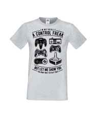 Мъжка Геймърска Тениска Gamer I'M A Gamer Black Gamepad