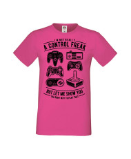 Мъжка Геймърска Тениска Gamer I'M A Gamer Black Gamepad