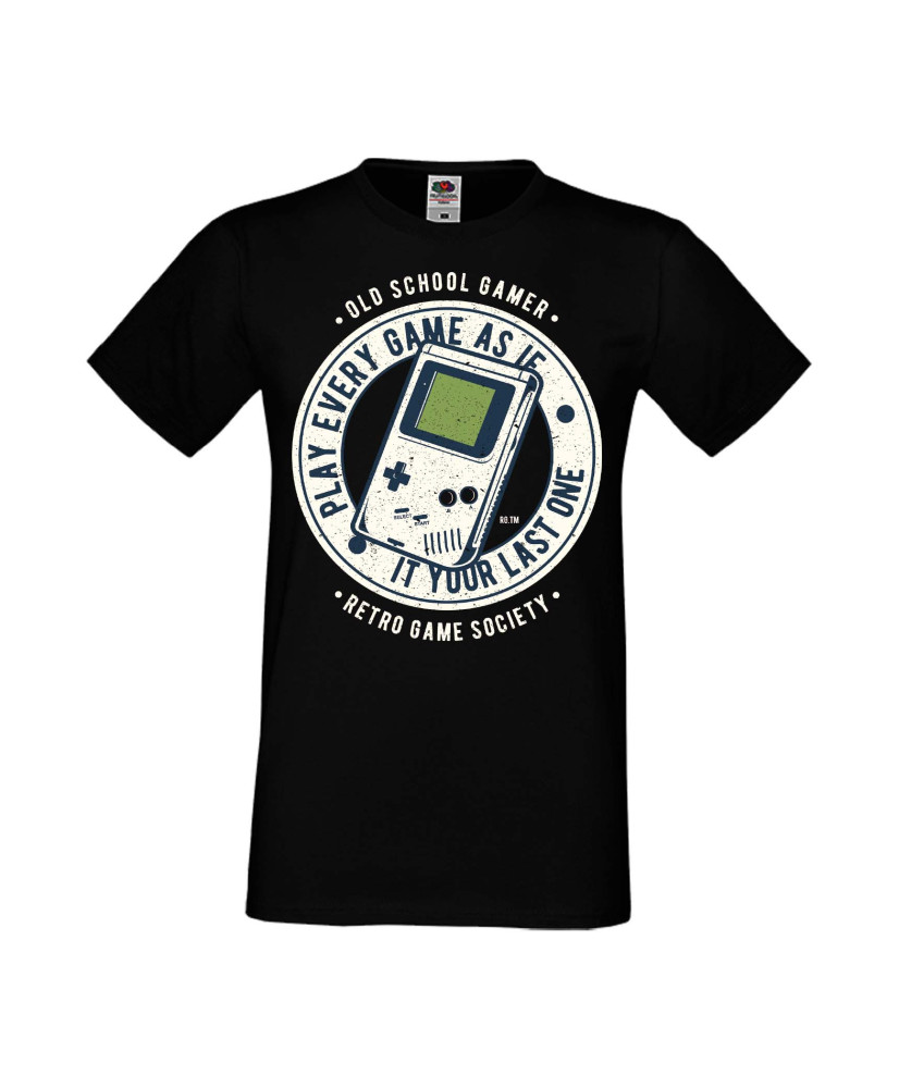 Мъжка Геймърска Тениска Gamer Last Game Мъжка Геймърска Тениска Gamer Last Game