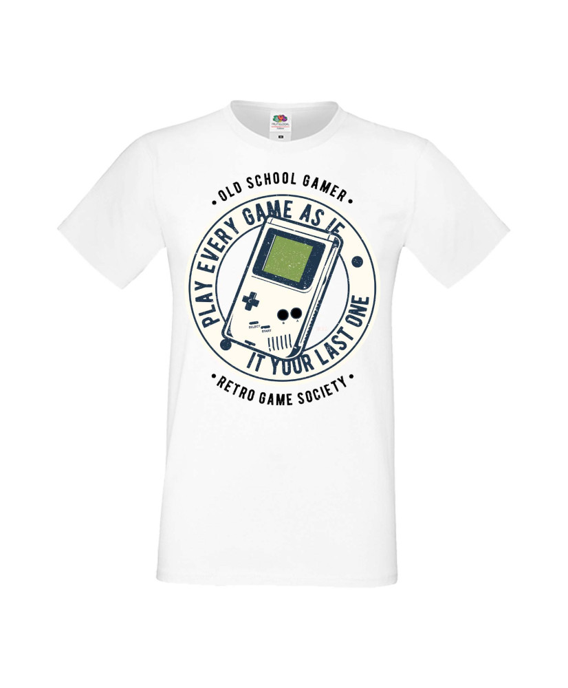 Мъжка Геймърска Тениска Gamer Last Game Мъжка Геймърска Тениска Gamer Last Game