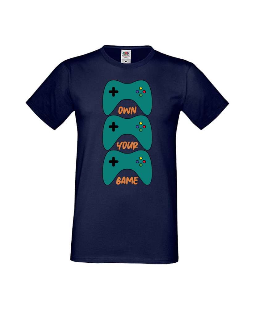 Мъжка Геймърска Тениска Gamer Own Your Game Мъжка Геймърска Тениска Gamer Own Your Game