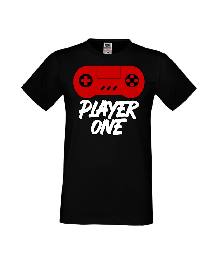 Мъжка Геймърска Тениска Gamer Player One Мъжка Геймърска Тениска Gamer Player One