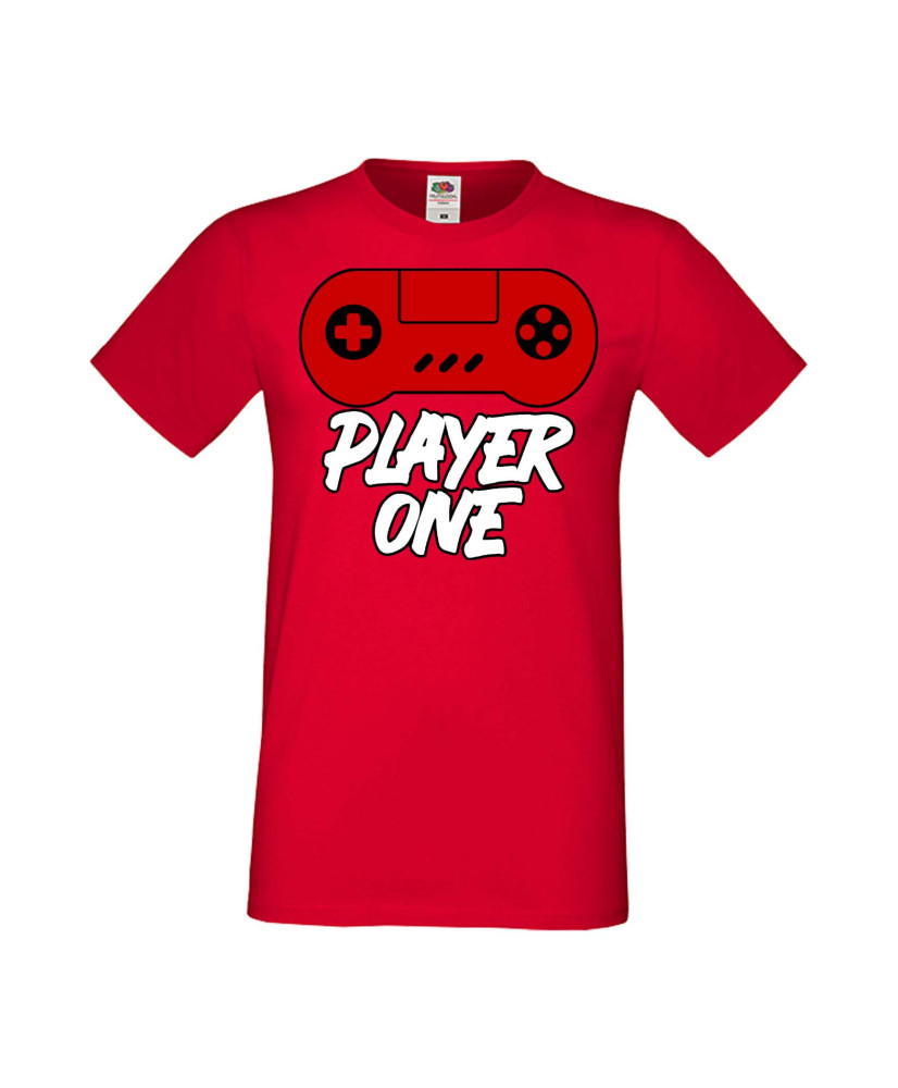 Мъжка Геймърска Тениска Gamer Player One