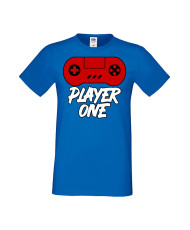 Мъжка Геймърска Тениска Gamer Player One