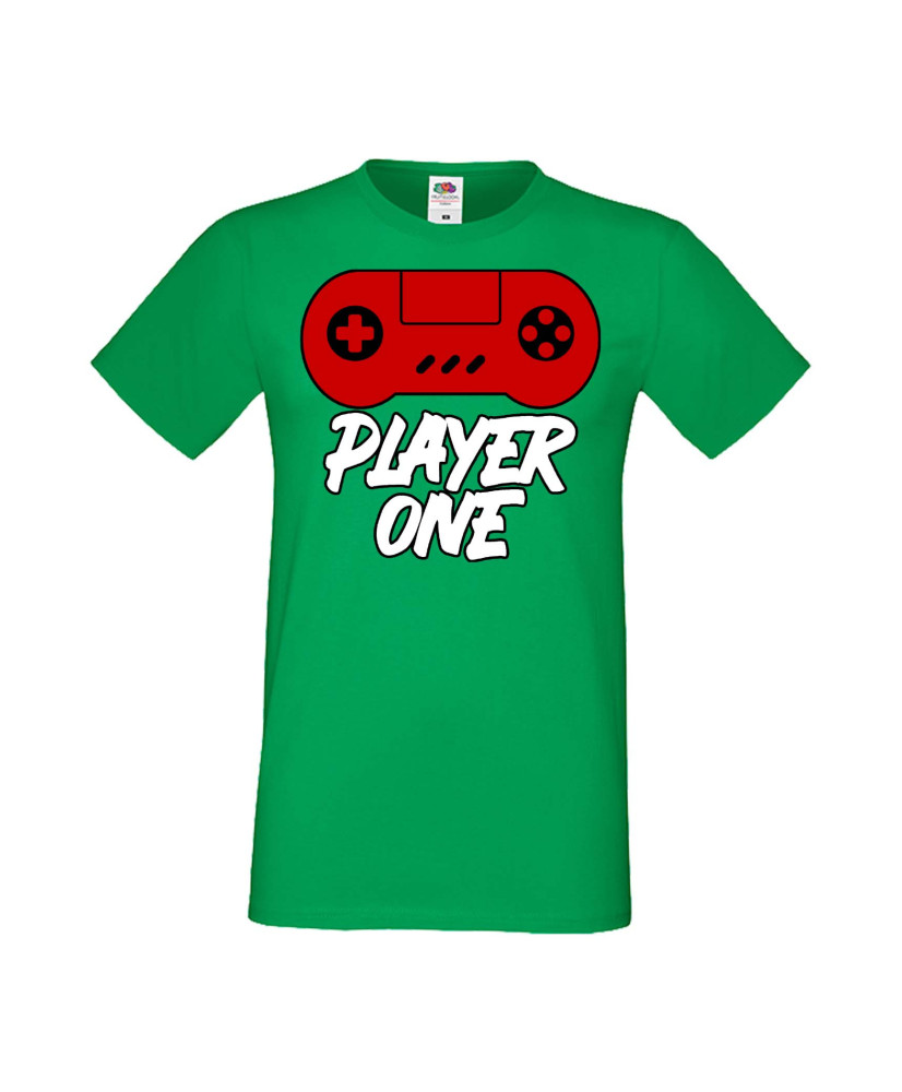 Мъжка Геймърска Тениска Gamer Player One Мъжка Геймърска Тениска Gamer Player One