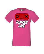 Мъжка Геймърска Тениска Gamer Player One