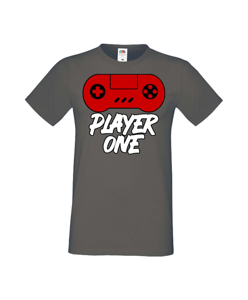 Мъжка Геймърска Тениска Gamer Player One Мъжка Геймърска Тениска Gamer Player One