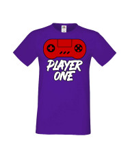 Мъжка Геймърска Тениска Gamer Player One