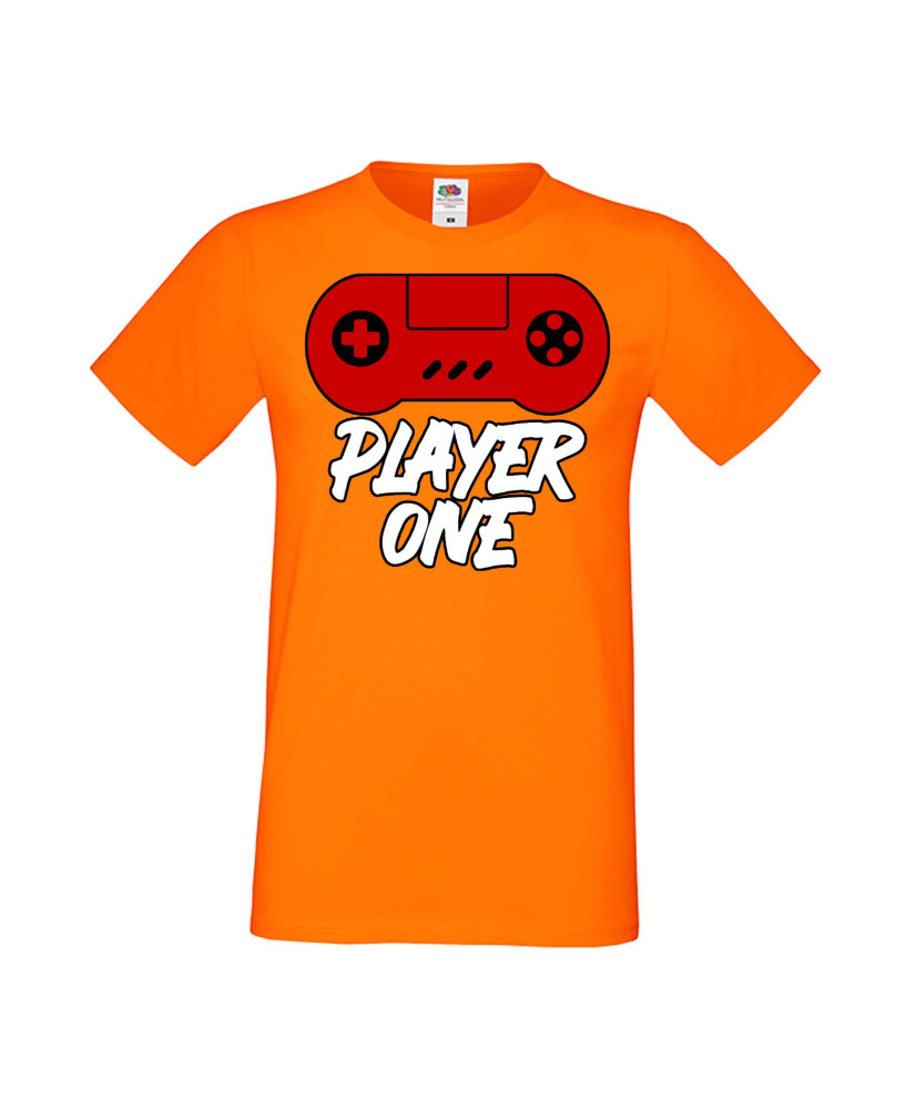 Мъжка Геймърска Тениска Gamer Player One Мъжка Геймърска Тениска Gamer Player One