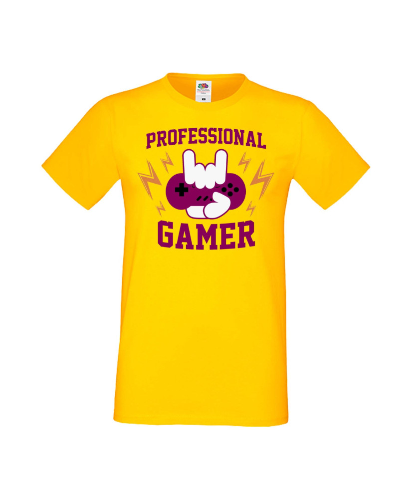 Мъжка Геймърска Тениска Gamer Professional Gamer Мъжка Геймърска Тениска Gamer Professional Gamer