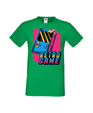 Мъжка Геймърска Тениска Gamer Retro Game