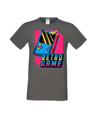 Мъжка Геймърска Тениска Gamer Retro Game