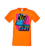 Мъжка Геймърска Тениска Gamer Retro Game