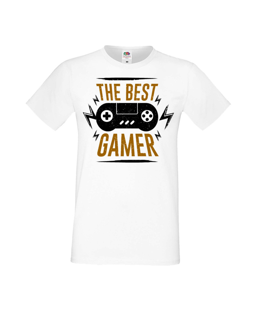 Мъжка Геймърска Тениска Gamer The Best Gamer Мъжка Геймърска Тениска Gamer The Best Gamer