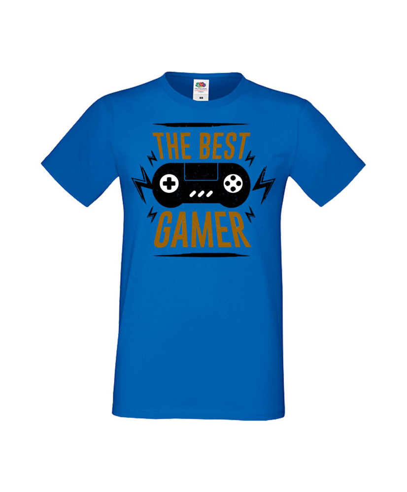 Мъжка Геймърска Тениска Gamer The Best Gamer Мъжка Геймърска Тениска Gamer The Best Gamer