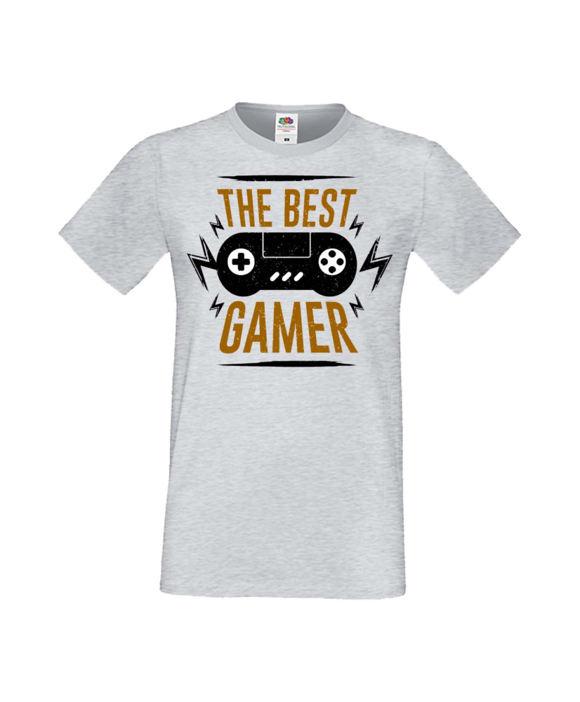 Мъжка Геймърска Тениска Gamer The Best Gamer Мъжка Геймърска Тениска Gamer The Best Gamer