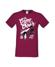 Мъжка Геймърска Тениска Gamer The Game Is Never Over