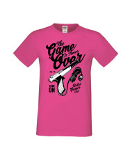 Мъжка Геймърска Тениска Gamer The Game Is Never Over