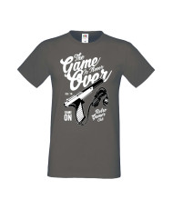 Мъжка Геймърска Тениска Gamer The Game Is Never Over