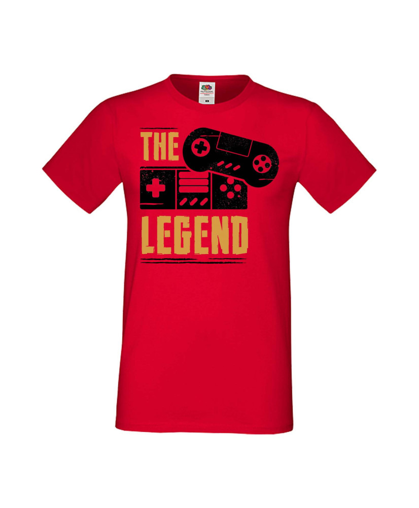 Мъжка Геймърска Тениска Gamer The Legend Мъжка Геймърска Тениска Gamer The Legend