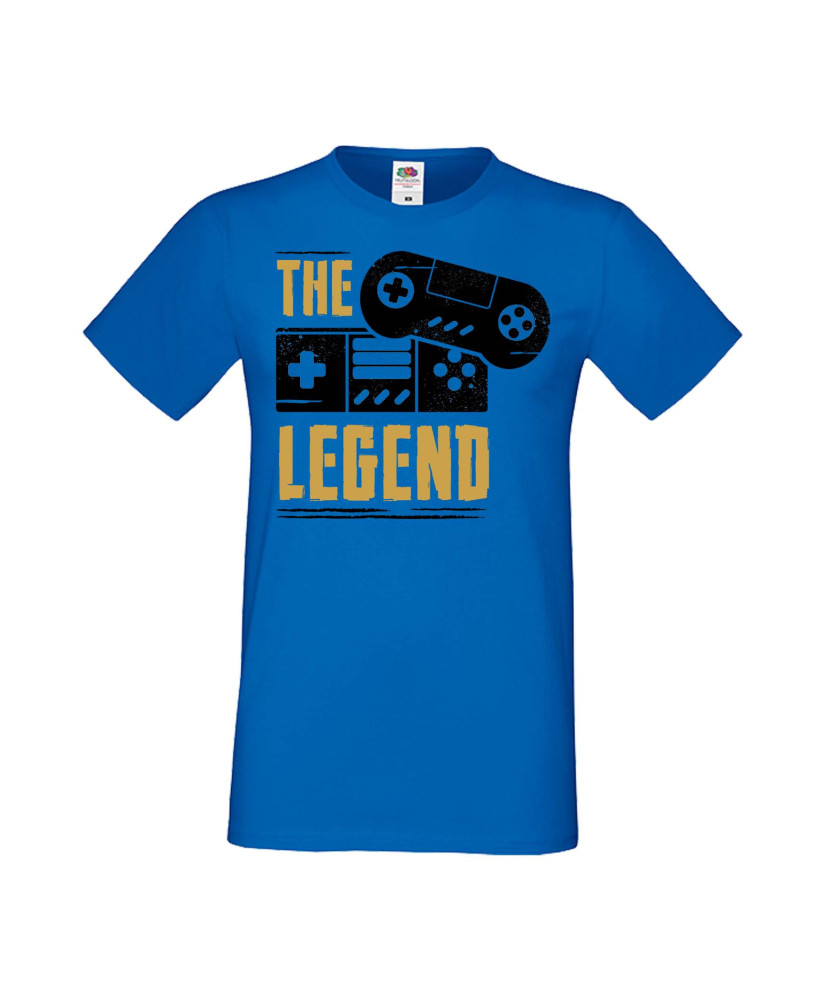 Мъжка Геймърска Тениска Gamer The Legend Мъжка Геймърска Тениска Gamer The Legend
