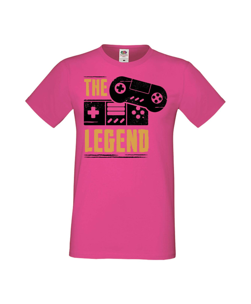 Мъжка Геймърска Тениска Gamer The Legend Мъжка Геймърска Тениска Gamer The Legend