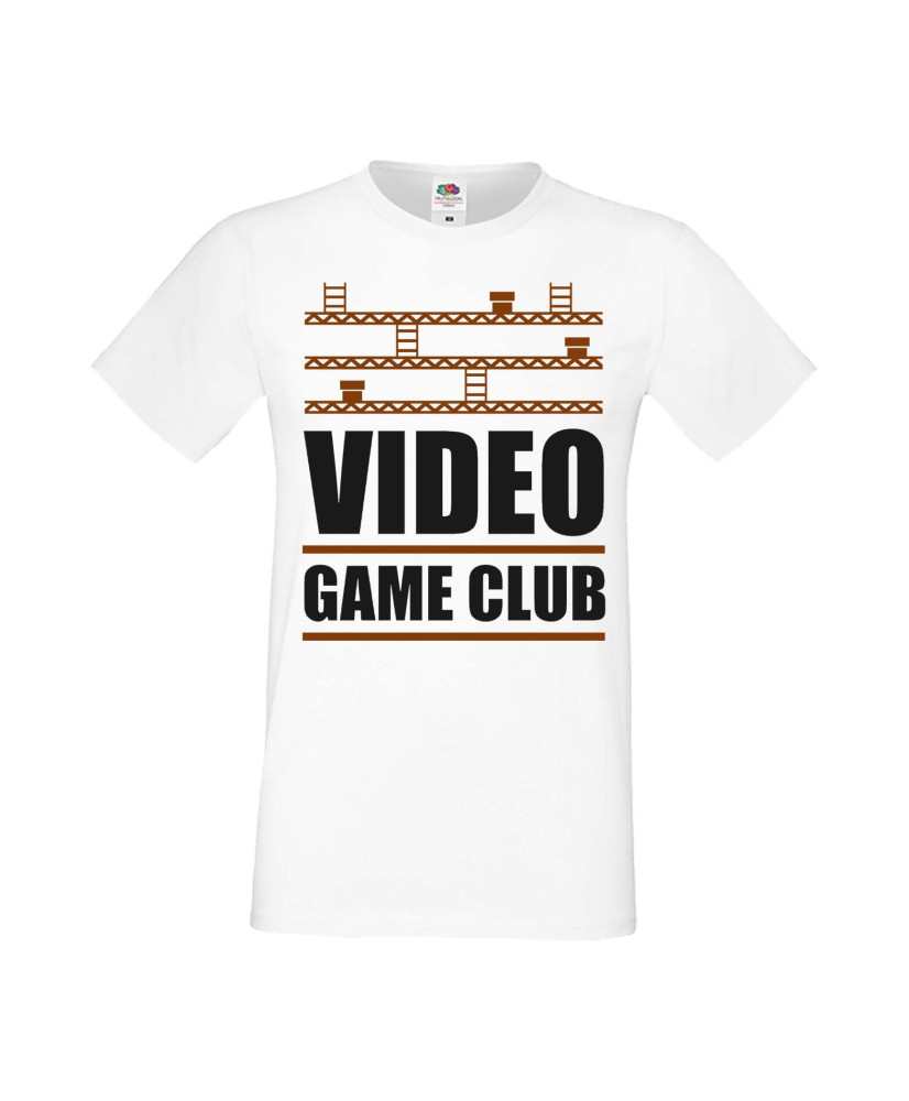 Мъжка Геймърска Тениска Gamer Video Game Club