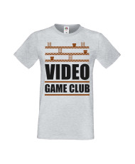 Мъжка Геймърска Тениска Gamer Video Game Club