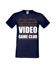 Мъжка Геймърска Тениска Gamer Video Game Club
