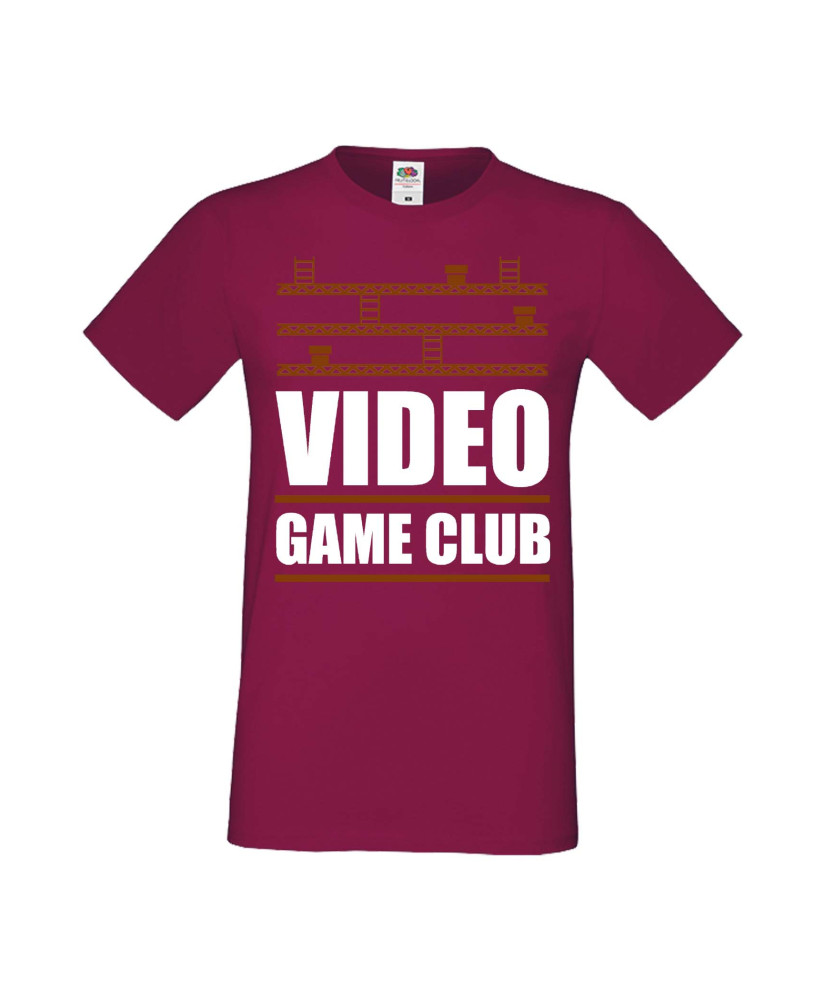 Мъжка Геймърска Тениска Gamer Video Game Club Мъжка Геймърска Тениска Gamer Video Game Club