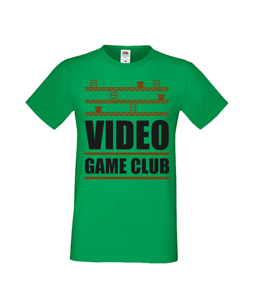 Мъжка Геймърска Тениска Gamer Video Game Club Мъжка Геймърска Тениска Gamer Video Game Club