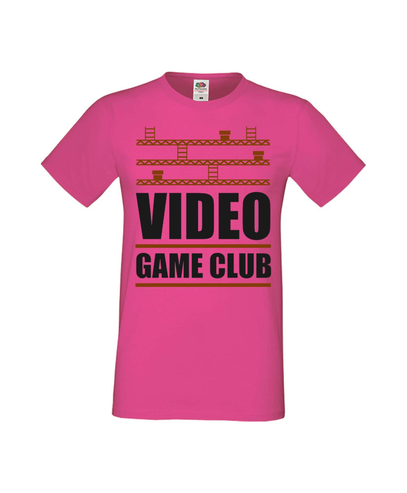 Мъжка Геймърска Тениска Gamer Video Game Club Мъжка Геймърска Тениска Gamer Video Game Club