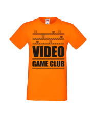 Мъжка Геймърска Тениска Gamer Video Game Club