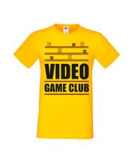 Мъжка Геймърска Тениска Gamer Video Game Club