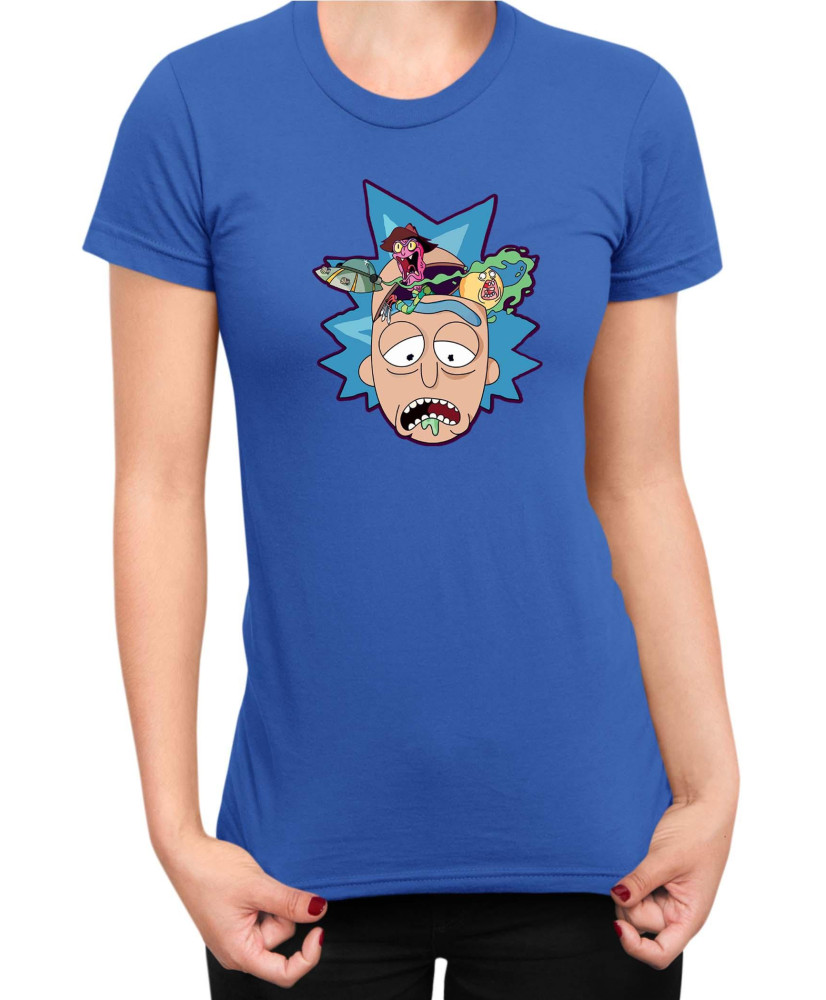 Дамска Тениска Rick And Morty Freddy Krueger