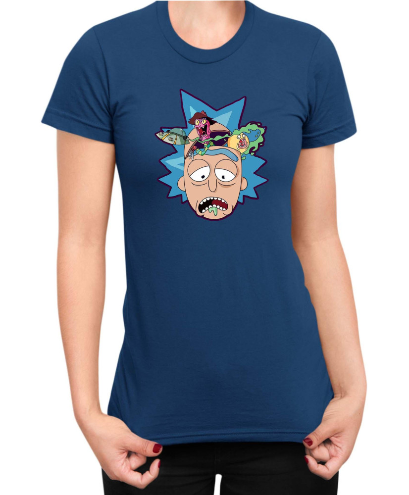 Дамска Тениска Rick And Morty Freddy Krueger