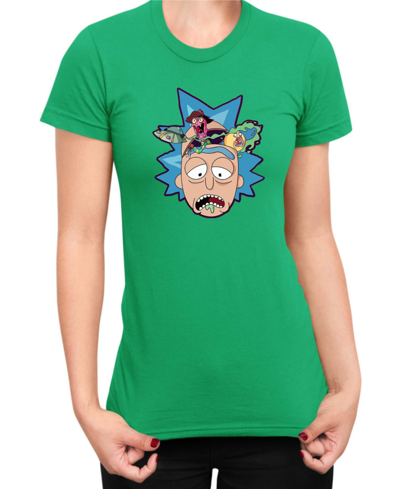 Дамска Тениска Rick And Morty Freddy Krueger