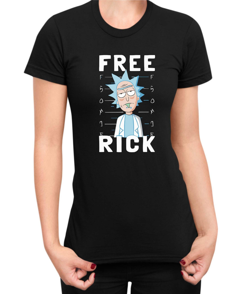 Дамска Тениска Rick And Morty Free Rick