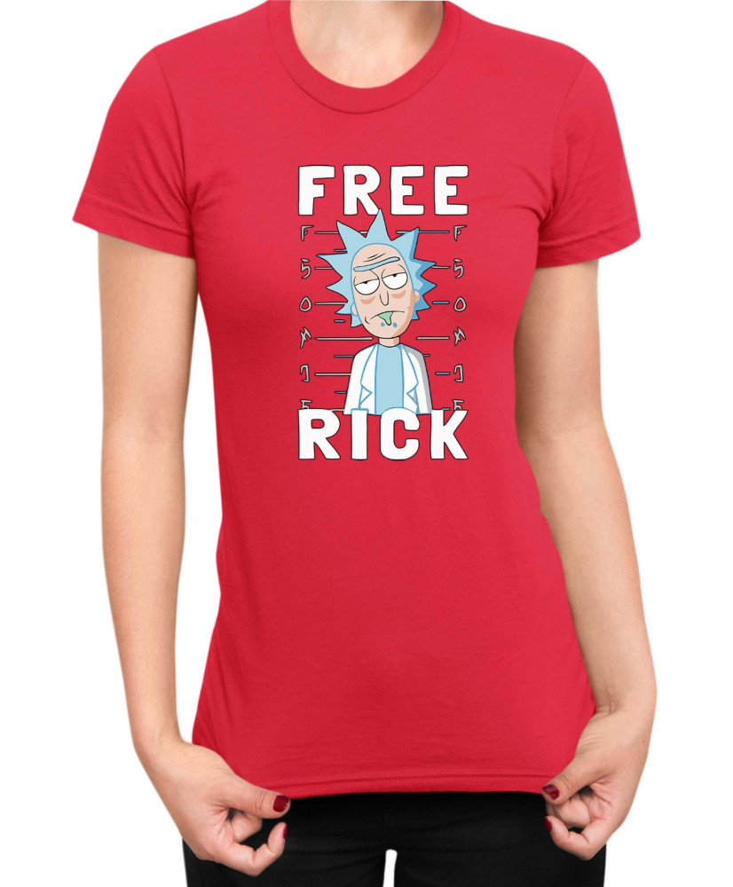Дамска Тениска Rick And Morty Free Rick