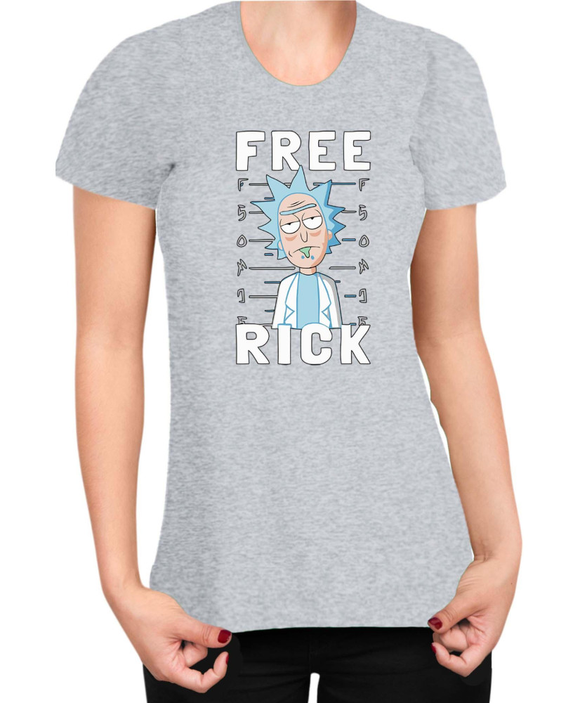 Дамска Тениска Rick And Morty Free Rick