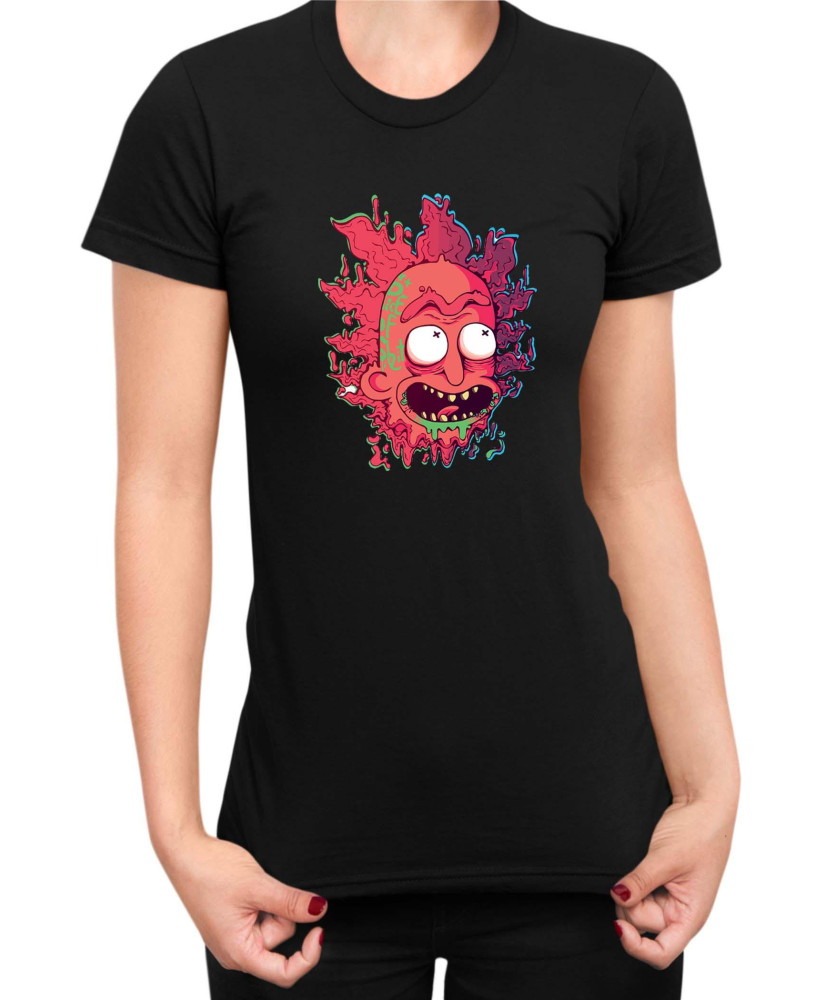 Дамска Тениска Rick And Morty I See Red People
