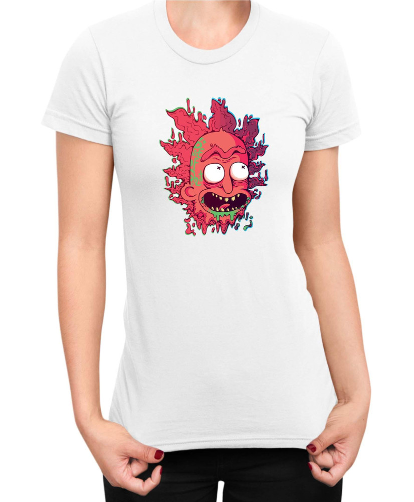 Дамска Тениска Rick And Morty I See Red People