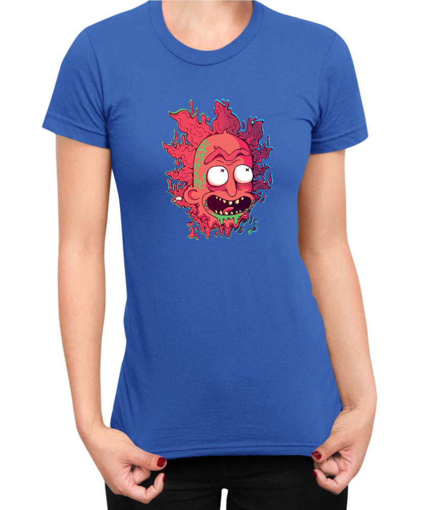 Дамска Тениска Rick And Morty I See Red People