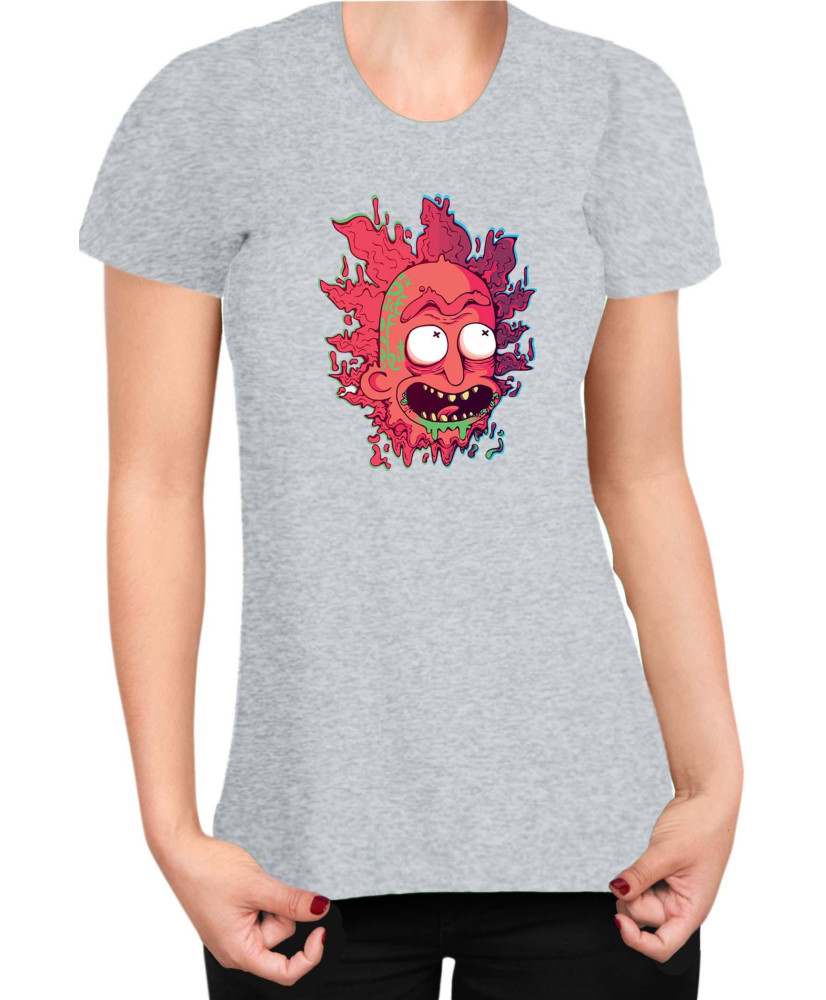 Дамска Тениска Rick And Morty I See Red People