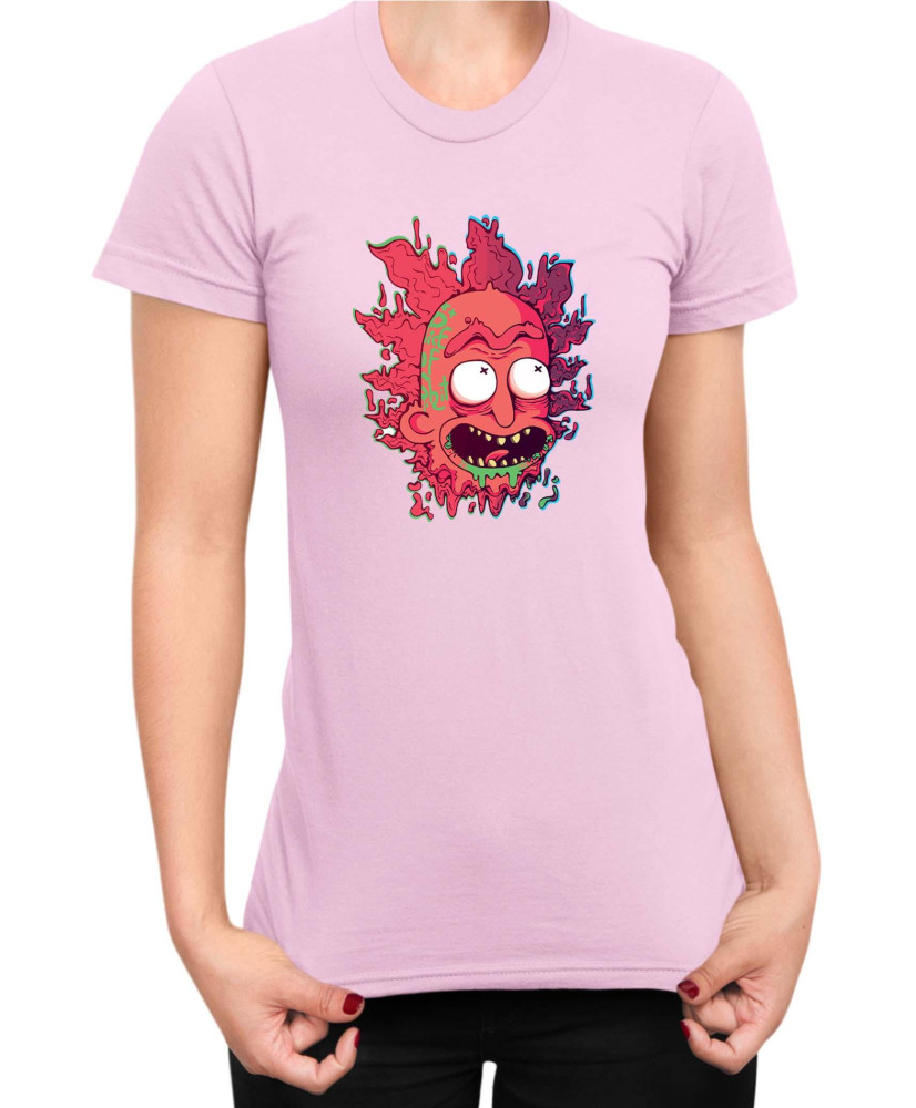 Дамска Тениска Rick And Morty I See Red People